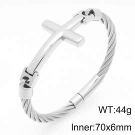 Stainless Steel Wire Bangle