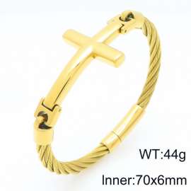 Stainless Steel Wire Bangle