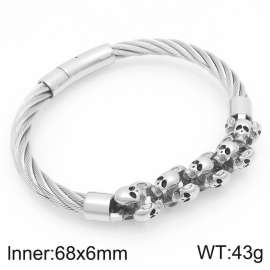 Stainless Steel Wire Bangle
