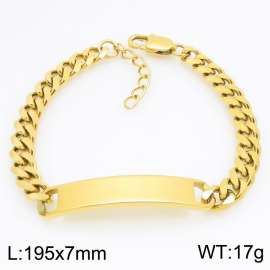 Stainless steel bracelet factory direct supply hot selling simple smooth curved bracelet