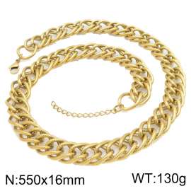 SS Gold-Plating Necklace