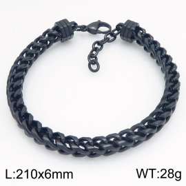 Stainless Steel Black-plating Bracelet