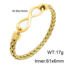 Stainless Steel Gold-plating Bangle