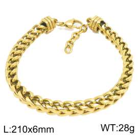 Stainless Steel Gold-plating Bracelet