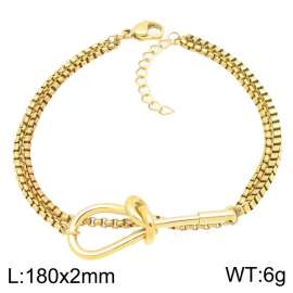 Stainless Steel Gold-plating Bracelet
