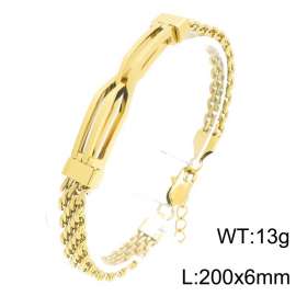 Stainless Steel Gold-plating Bracelet